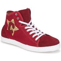 Chipie JAVENE DOUDOU women\'s Shoes (High-top Trainers) in red