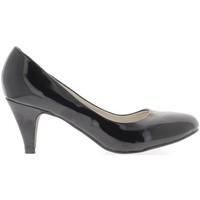Chaussmoi Pumps black woman Polish small heels 6.5 cm women\'s Court Shoes in black