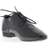 Chaussmoi Black Richelieux to heel 2 cm lace open top women\'s Smart / Formal Shoes in black