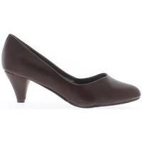 Chaussmoi Matt Brown pumps to 5.5 cm heel women\'s Court Shoes in brown
