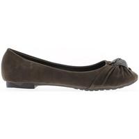 Chaussmoi Ballerina Brown heel 0.5 cm women\'s Shoes (Pumps / Ballerinas) in brown