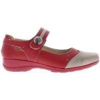 Chaussmoi Shoes women red and grey comfort airy heel 3.5 cm women\'s Shoes (Pumps / Ballerinas) in red