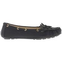 chaussmoi moccasins women black comfort with node womens loafers casua ...