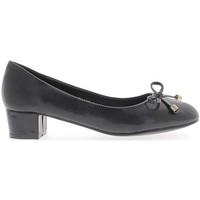 Chaussmoi Black ballerinas on heels of 3.5 cm women\'s Shoes (Pumps / Ballerinas) in black