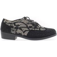 chaussmoi moccasins woman black and taupe with rhinestones and lace lo ...