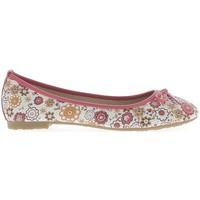 chaussmoi multicolored ballerinas with node and edging roses micro per ...