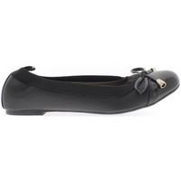 chaussmoi ballerinas black croco large bi material womens shoes pumps  ...