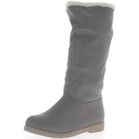 Chaussmoi Boots grey 2.5 cm high heel women filled women\'s Snow boots in grey