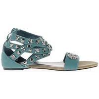 Chaussmoi Blue flip-flops for brides women\'s Sandals in blue