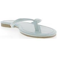 Chaussmoi Sky blue flip-flops to 0.5 cm talonette women\'s Flip flops / Sandals (Shoes) in blue