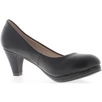 Chaussmoi Escarpins femme noirs brillants à petits talons de 6, 5cm women\'s Court Shoes in black