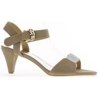 Chaussmoi Great Sandals size beige 12cm heel women\'s Sandals in brown
