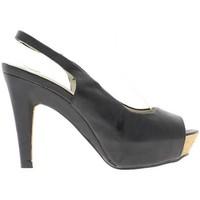 Chaussmoi Sandals Women Black 10 cm heel women\'s Sandals in black