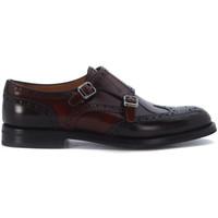Church apos;s Mocassino Lana R in pelle spazzolata fumè ebano e tabacco women\'s Loafers / Casual Shoes in brown