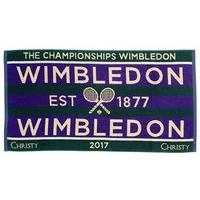 Christy Wimbledon 2017 Tennis Championships Sports Towel - Mens - Green