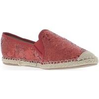 Chaussmoi Espadrilles femme rouges avec effet brillant women\'s Shoes (Pumps / Ballerinas) in red