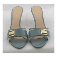 Charles & Keith, size 3/5/36 blue slide sandals