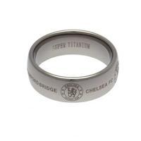 Chelsea F.C. Super Titanium Ring Small