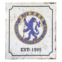 Chelsea F.C. Retro Logo Sign