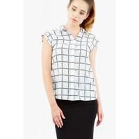 CHECK SHORT SLV SHIRT