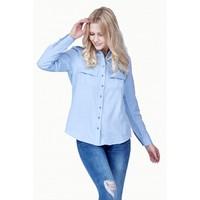 CHAMBRAY UTILITY SHIRT