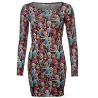 character long sleeve body dress ladies