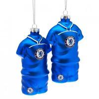 Chelsea F.C. 2pk Shirt Baubles