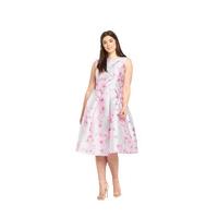 Chi Chi London Curve Floral Midi Dress