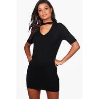 Choker Dress - black