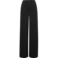 cherry wide leg palazzo trousers black