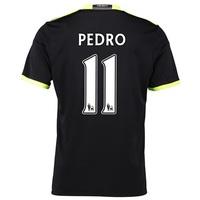 Chelsea Away Shirt 16-17 with Pedro 11 printing, Black