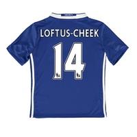 Chelsea Home Shirt 2016-17 - Kids with Loftus-Cheek 14 printing, Blue