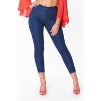 Chantelle Dark Blue High Waisted Skinny Jeans