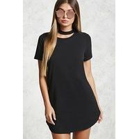 Choker T-Shirt Dress