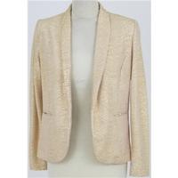 Chloe K, size S gold jacket