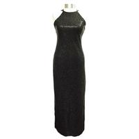 Charlotte Halton sequin evening dress size 10 Charlotte Halton size 10 - Size: 10 - Black - Evening dress