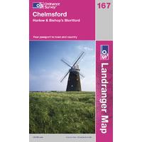 Chelmsford - OS Landranger Map S...