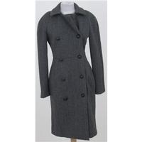 Chloe size M smart grey wool coat
