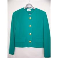 charles gray size 14 green smart jacket coat