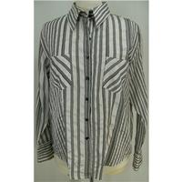Chico\'s - Size: XL - Black Stripe - Long sleeved shirt