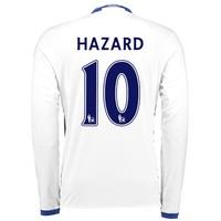 Chelsea Third Shirt 16-17 - Long Sleeve with Hazard 10 printing, White