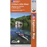 Chiltern Hills West - OS Explorer Active Map Sheet Number 171
