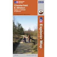 Chesterfield & Alfreton - OS Explorer Map Sheet Number 269