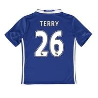 chelsea home shirt 2016 17 kids with terry 26 printing blue