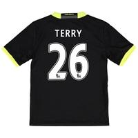 Chelsea Away Shirt 16-17 - Kids with Terry 26 printing, Black