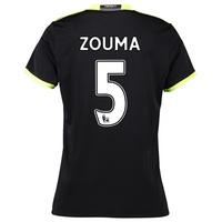 Chelsea Away Shirt 16-17 - Womens with ZOUMA 5 printing, Black