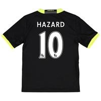 Chelsea Away Shirt 16-17 - Kids with Hazard 10 printing, Black