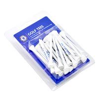 Chelsea Fc Official Golf (pack Of 30) - White