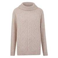 Chenille Roll Neck Jumper