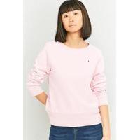 Champion Small Logo Pink Sweatshirt, PINK